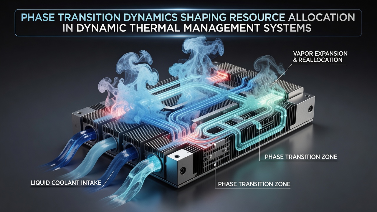 Flow chart showing sensor data integration with resource allocation decisions during phase transitions